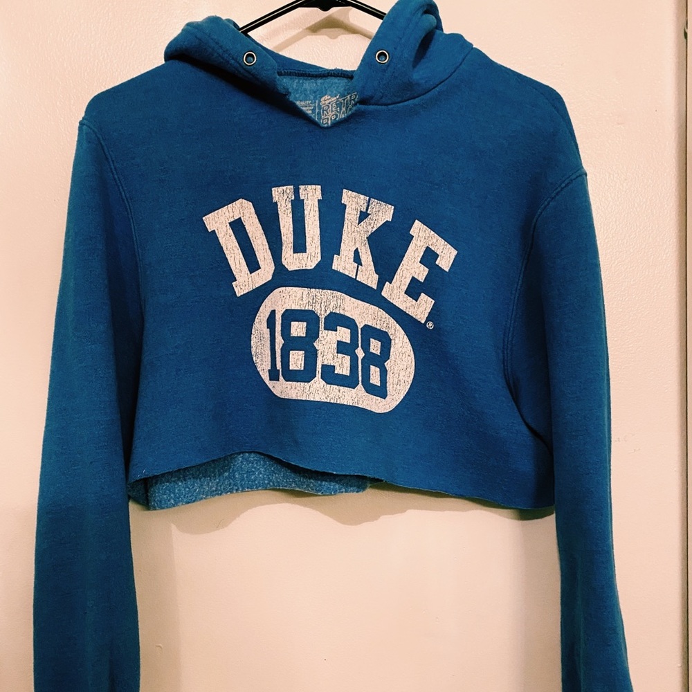 cropped Duke sweatshirt